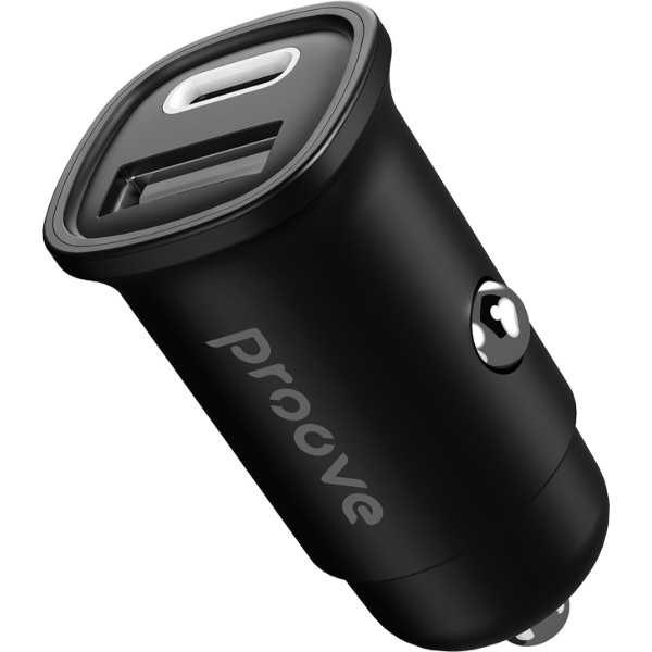 Фото - Автомобильное зарядное устройство Proove Flash 30W Type-C + USB black (CCFL30111201)